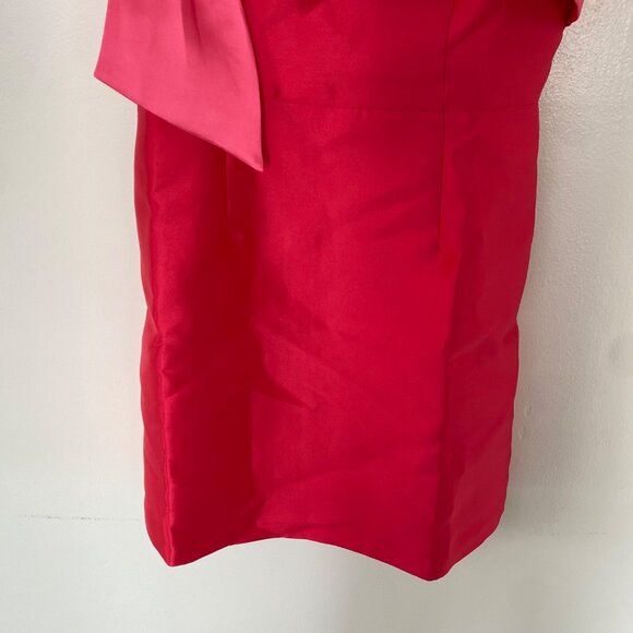 NWT Hutch Serena Bow A-Line Mini Dress Pink Red - Picture 3 of 11